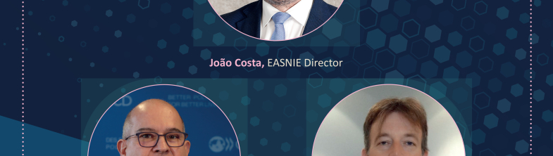 The three webinar speakers: Jo?o Costa, Paulo Santiago and Brendan Doody