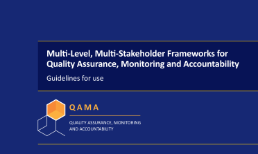 Cover of the QAMA guidelines